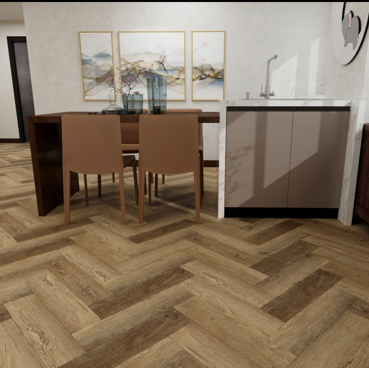 Farmhouse Herringbone