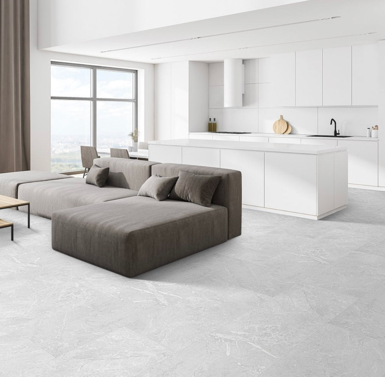 White Granite Tile